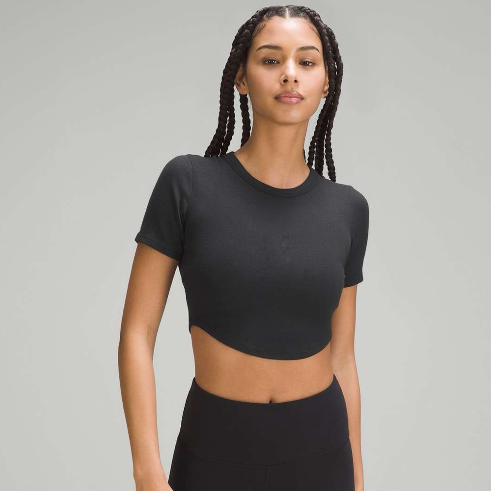 Lululemon Hold Tight Cropped T-Shirt